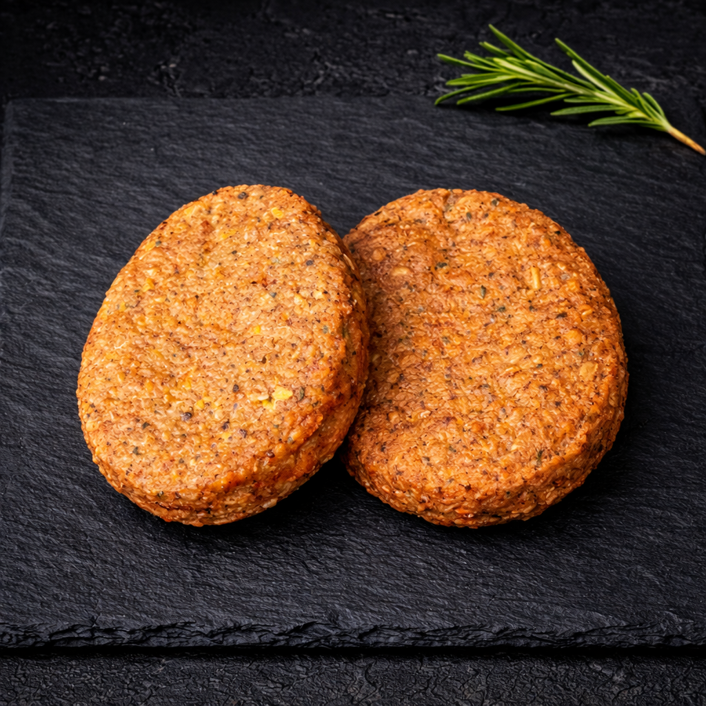 Kipburger voorgegaard